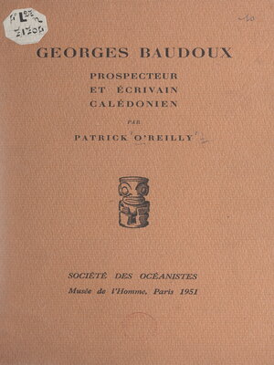 cover image of Georges Baudoux